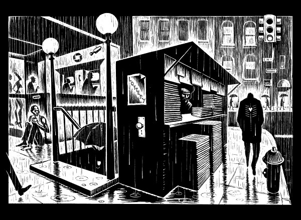 Flood!: A Novel In Pictures h/c - Image 2