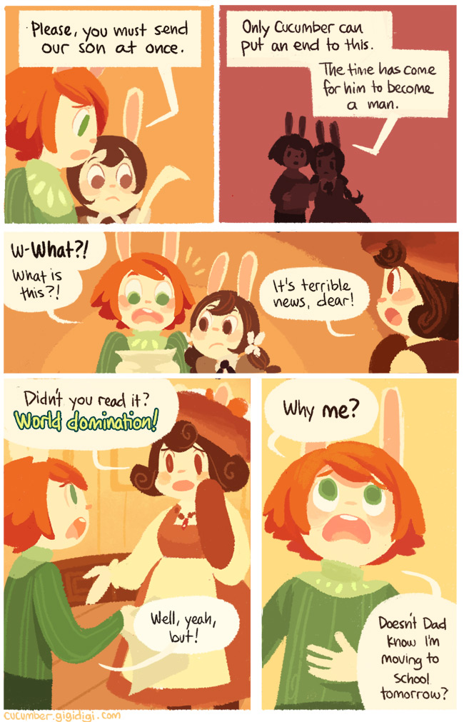Cucumber Quest vol 1: The Doughnut Kingdom s/c - Image 3