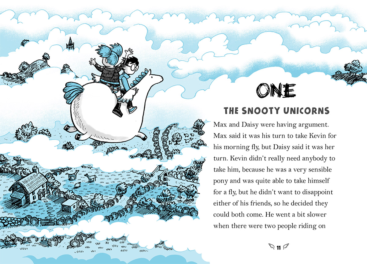 Kevin Vs The Unicorns: A Roly-Poly Flying Pony Adventure h/c (Exclusive Signed Page 45 Bookplate) - Image 7