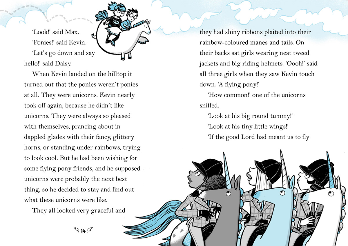 Kevin Vs The Unicorns: A Roly-Poly Flying Pony Adventure h/c (Exclusive Signed Page 45 Bookplate) - Image 8