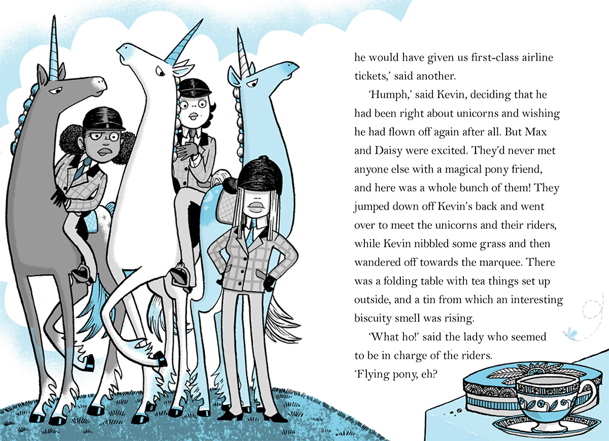 Kevin Vs The Unicorns: A Roly-Poly Flying Pony Adventure h/c (Exclusive Signed Page 45 Bookplate) - Image 9
